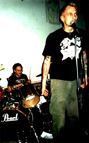 Stelle and York! - The Backseats live in Hamburg @ Hafenklang - 30.12.2ooo (pic by LeLe)